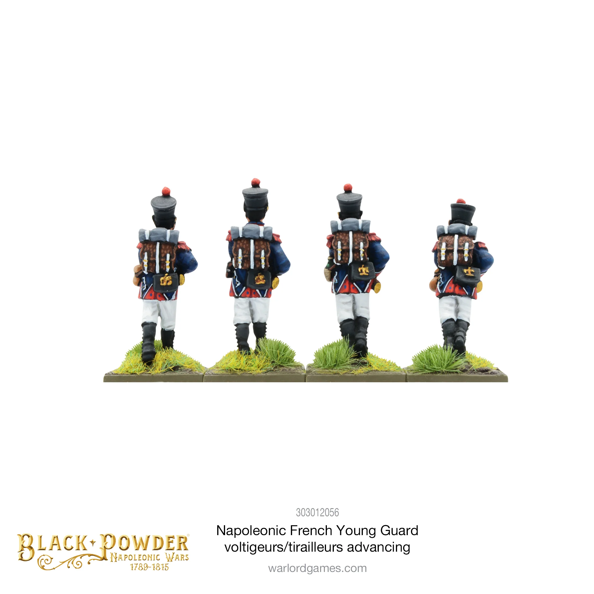 Napoleonic French Young Guard Voltigeurs/Tirailleurs advancing - Image 2