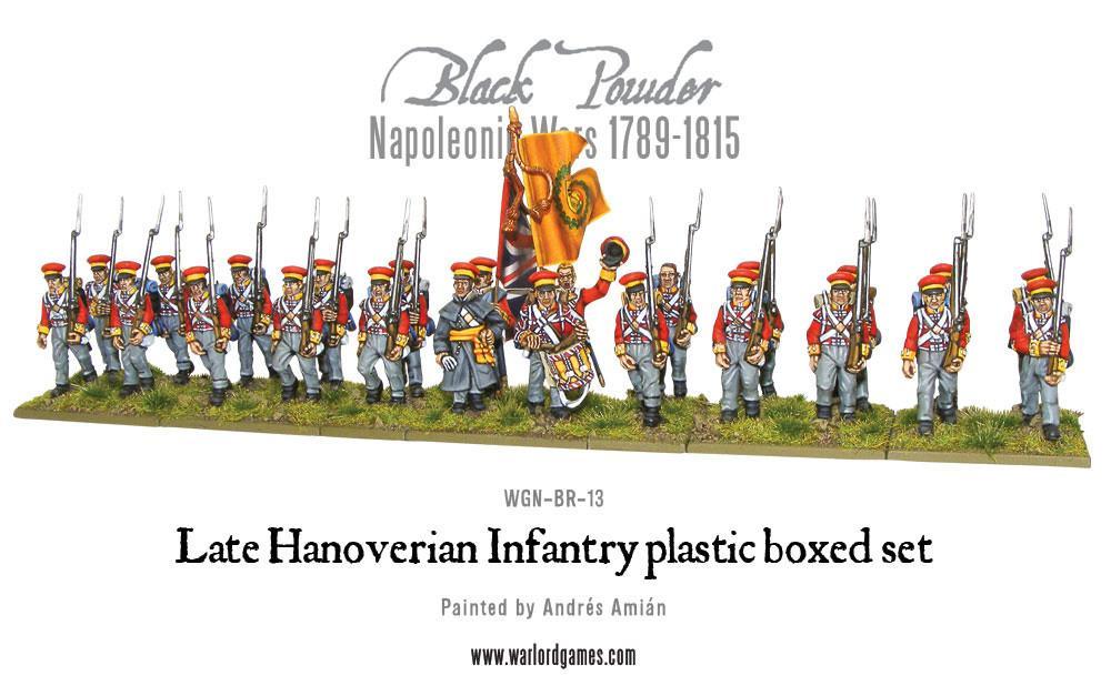 Napoleonic Hanoverian Line Infantry Regiment plastic boxed set - Image 2