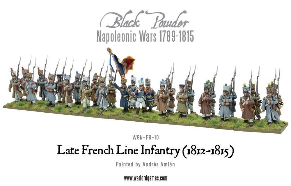 Napoleonic Late French Line Infantry (1812-1815) Brigade - Image 2