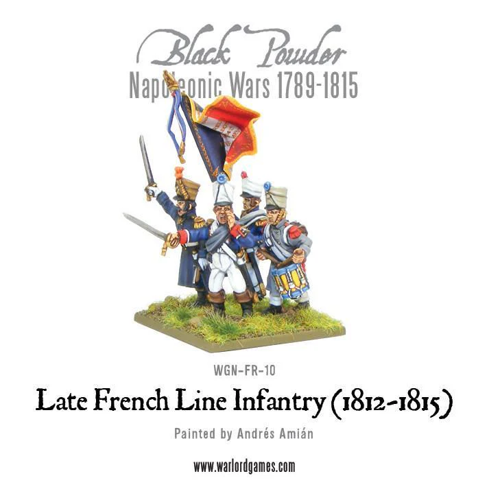 Napoleonic Late French Line Infantry (1812-1815) Brigade - Image 3