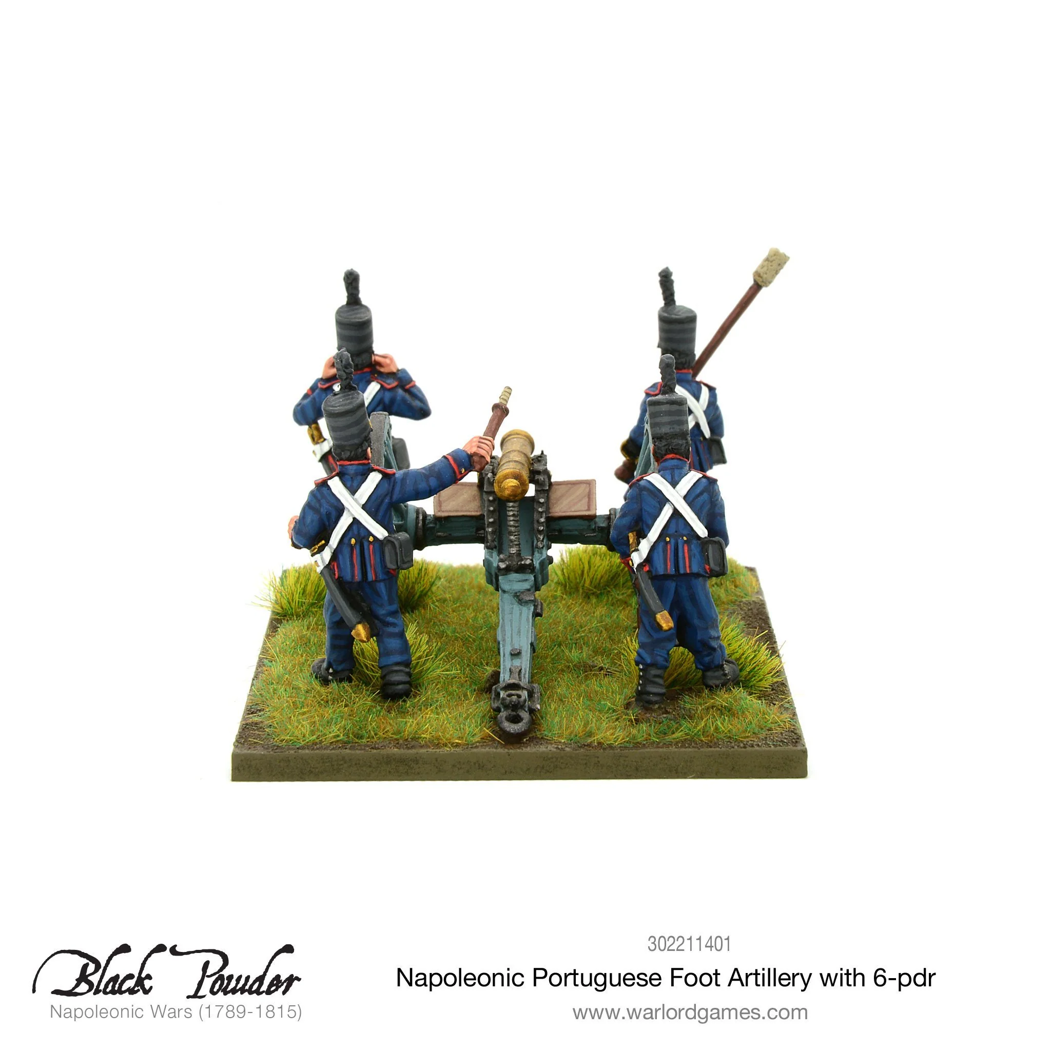 Napoleonic Portuguese Foot Artillery with 6-pdr - Image 3