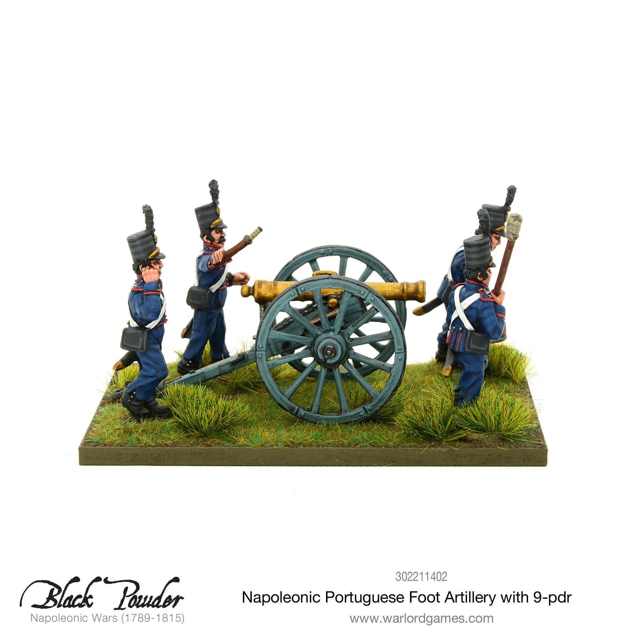 Napoleonic Portuguese Foot Artillery with 9-pdr - Image 2