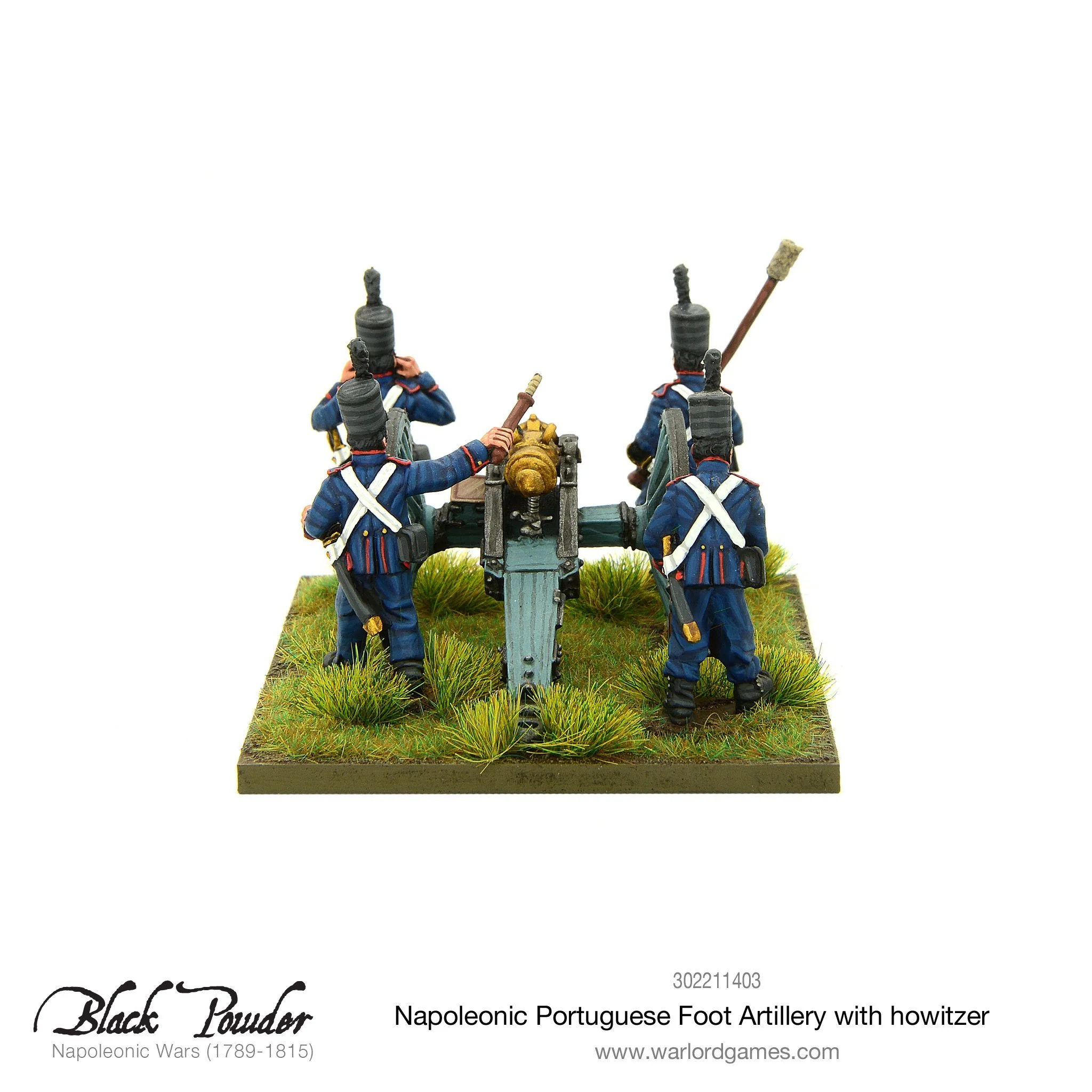 Napoleonic Portuguese Foot Artillery with howitzer - Image 3