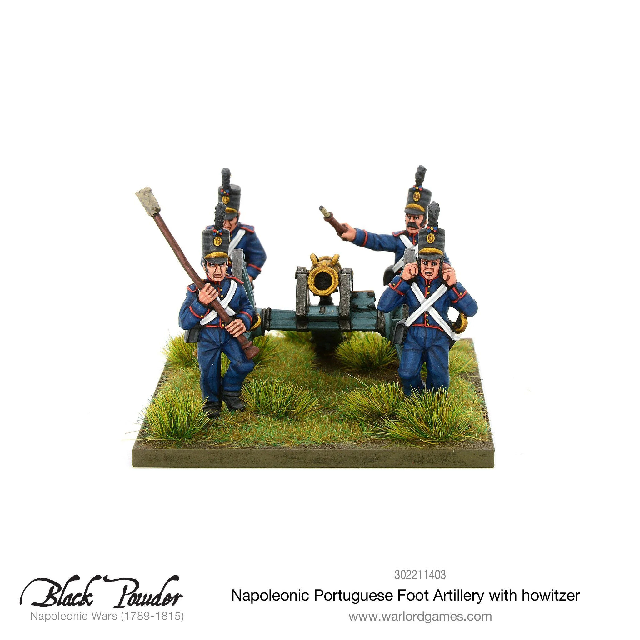 Napoleonic Portuguese Foot Artillery with howitzer - Image 6