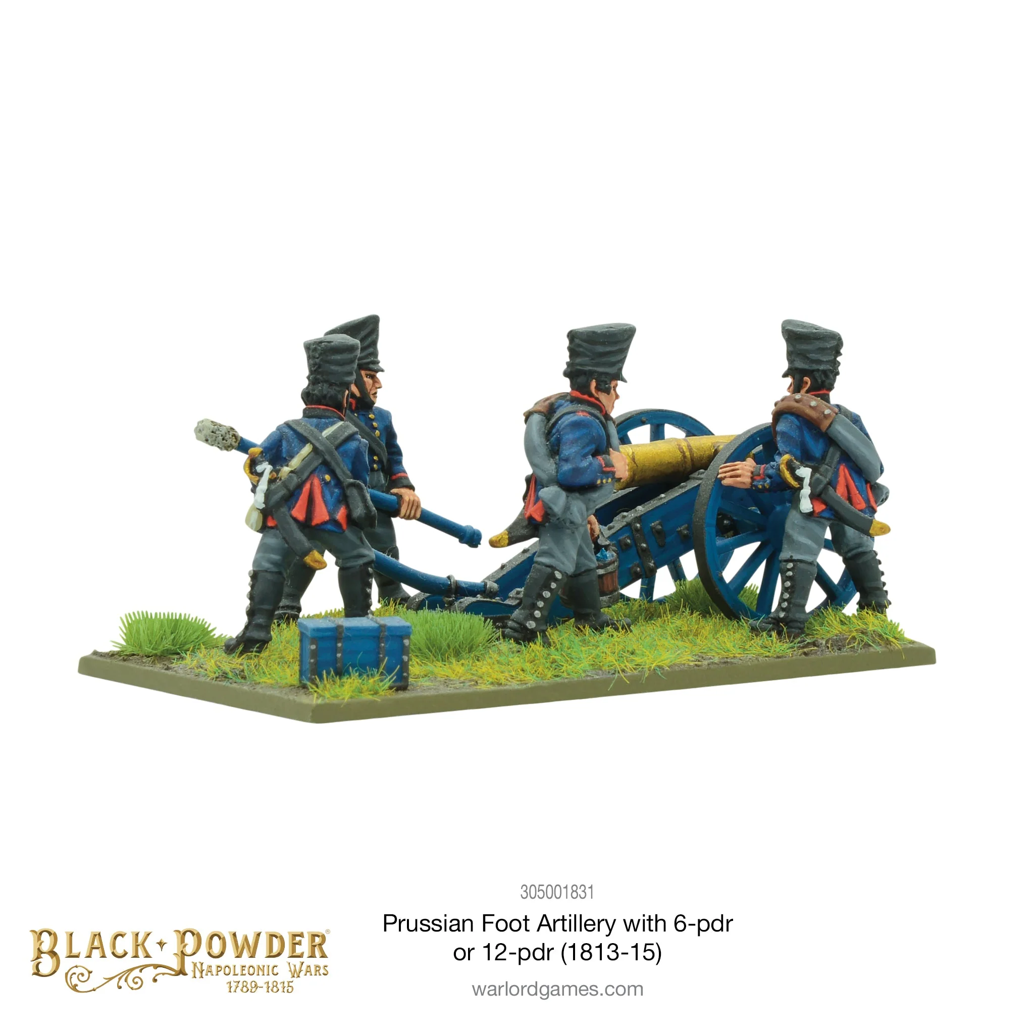 Napoleonic Prussian Foot Artillery with 6- or 12-pdr (1813-15) - Image 2
