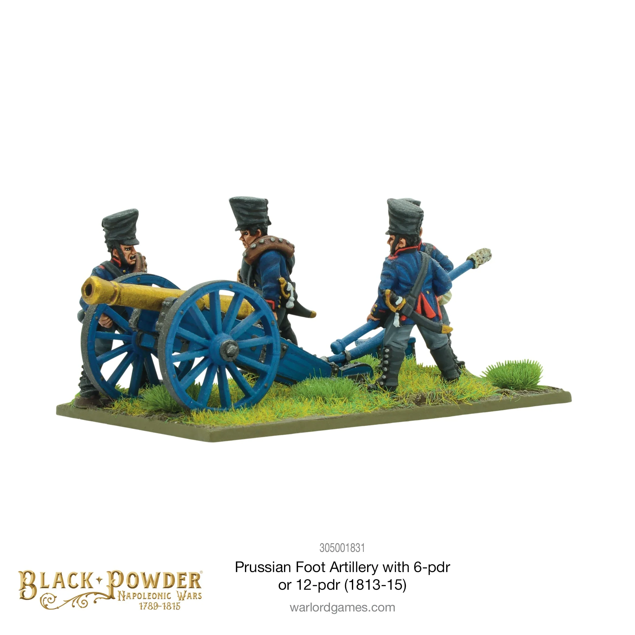 Napoleonic Prussian Foot Artillery with 6- or 12-pdr (1813-15) - Image 3