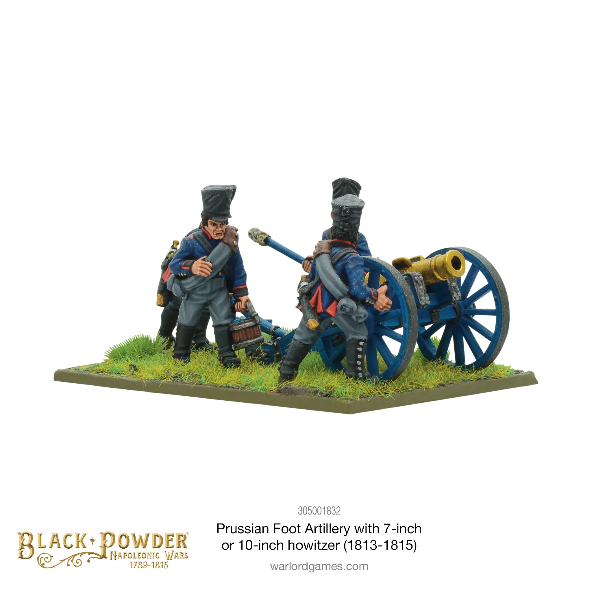 Napoleonic Prussian Foot Artillery with 7 or 10-inch Howitzer (1813-1815) - Image 2