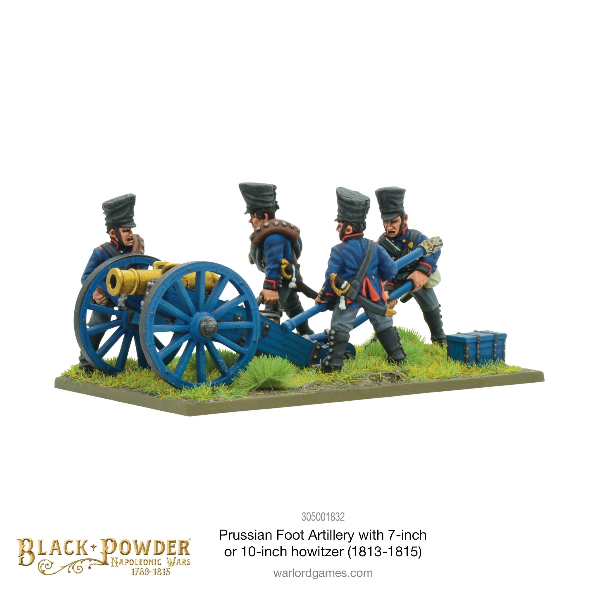 Napoleonic Prussian Foot Artillery with 7 or 10-inch Howitzer (1813-1815) - Image 3
