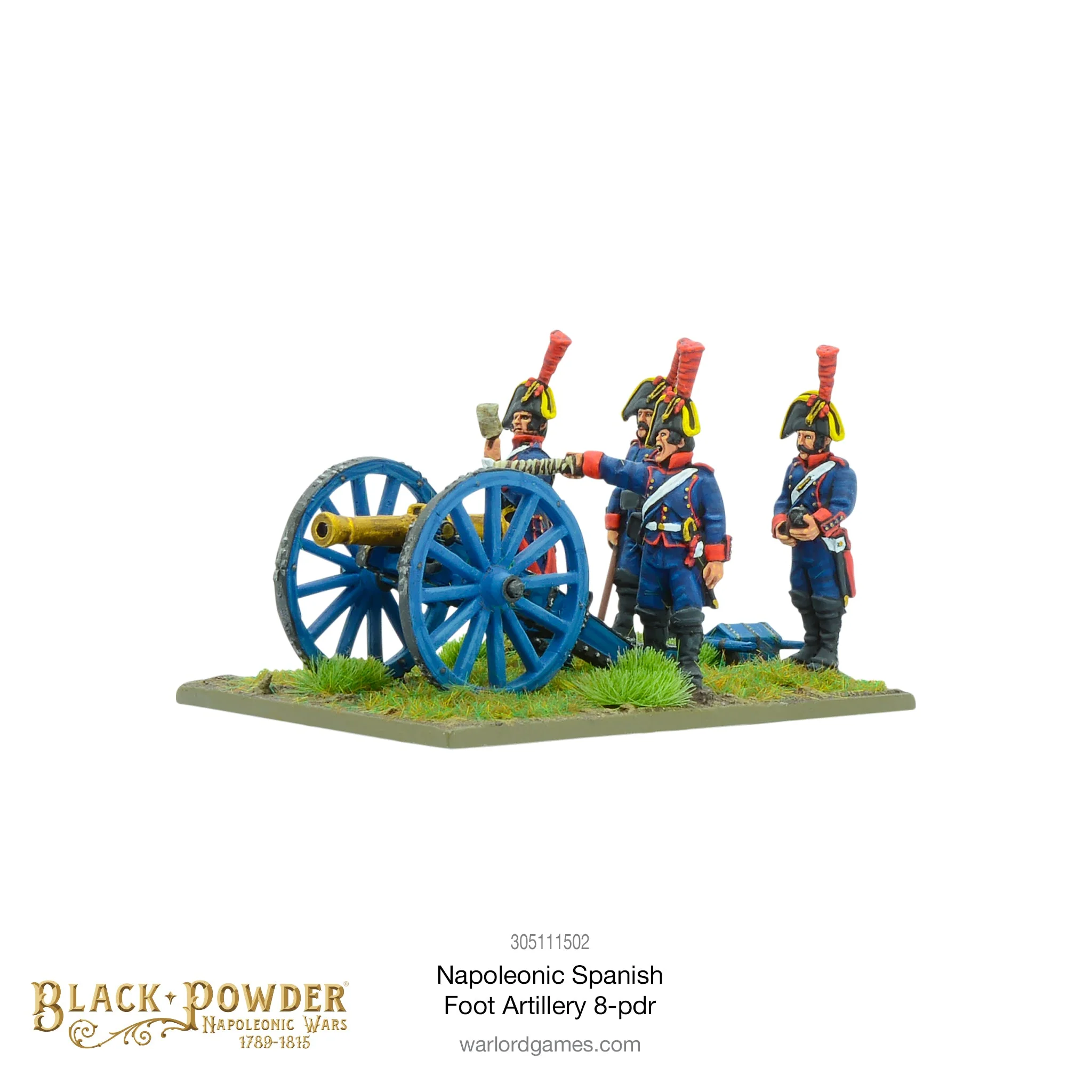 Napoleonic Spanish foot artillery 8-pdr - Image 2