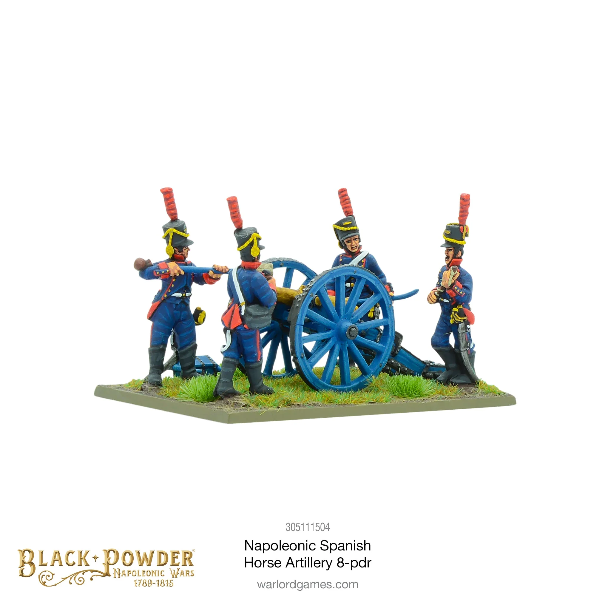 Napoleonic Spanish Horse Artillery with 8-pdr - Image 2