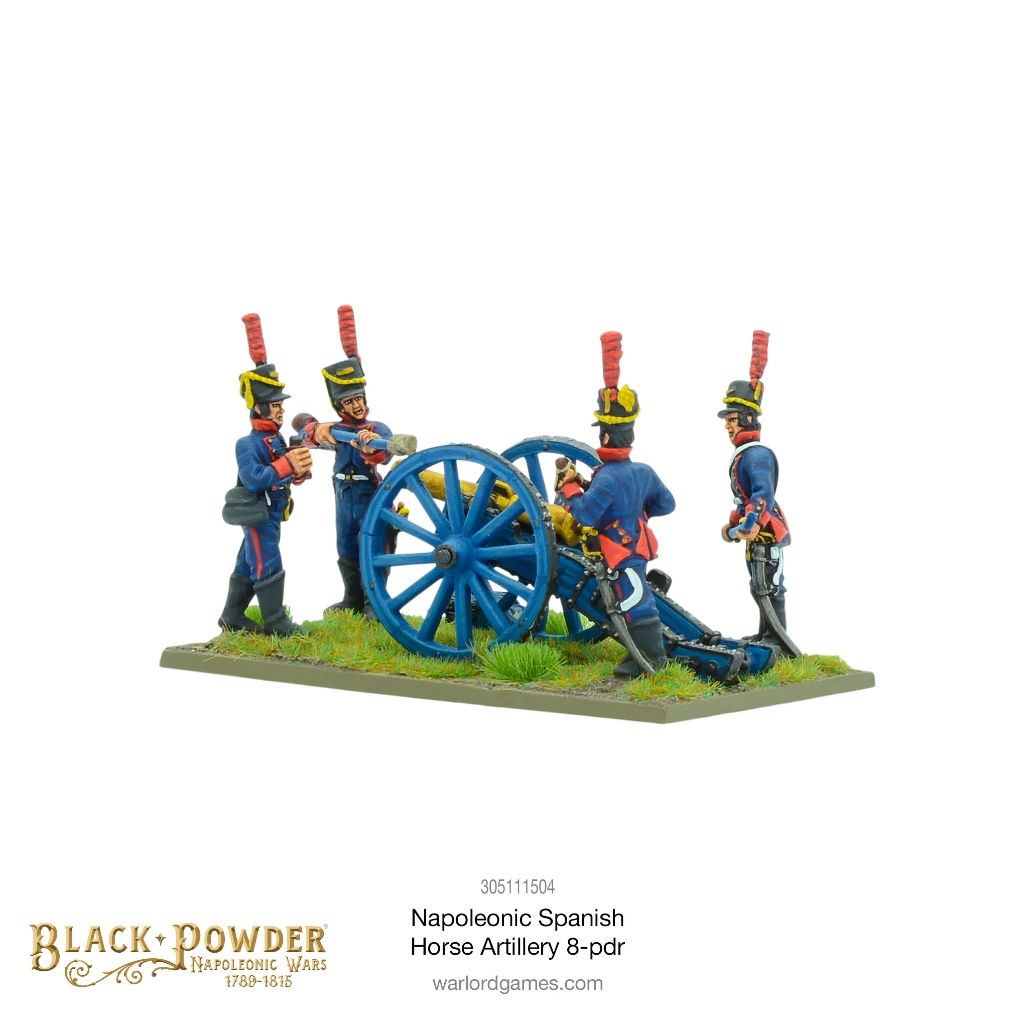 Napoleonic Spanish Horse Artillery with 8-pdr - Image 3