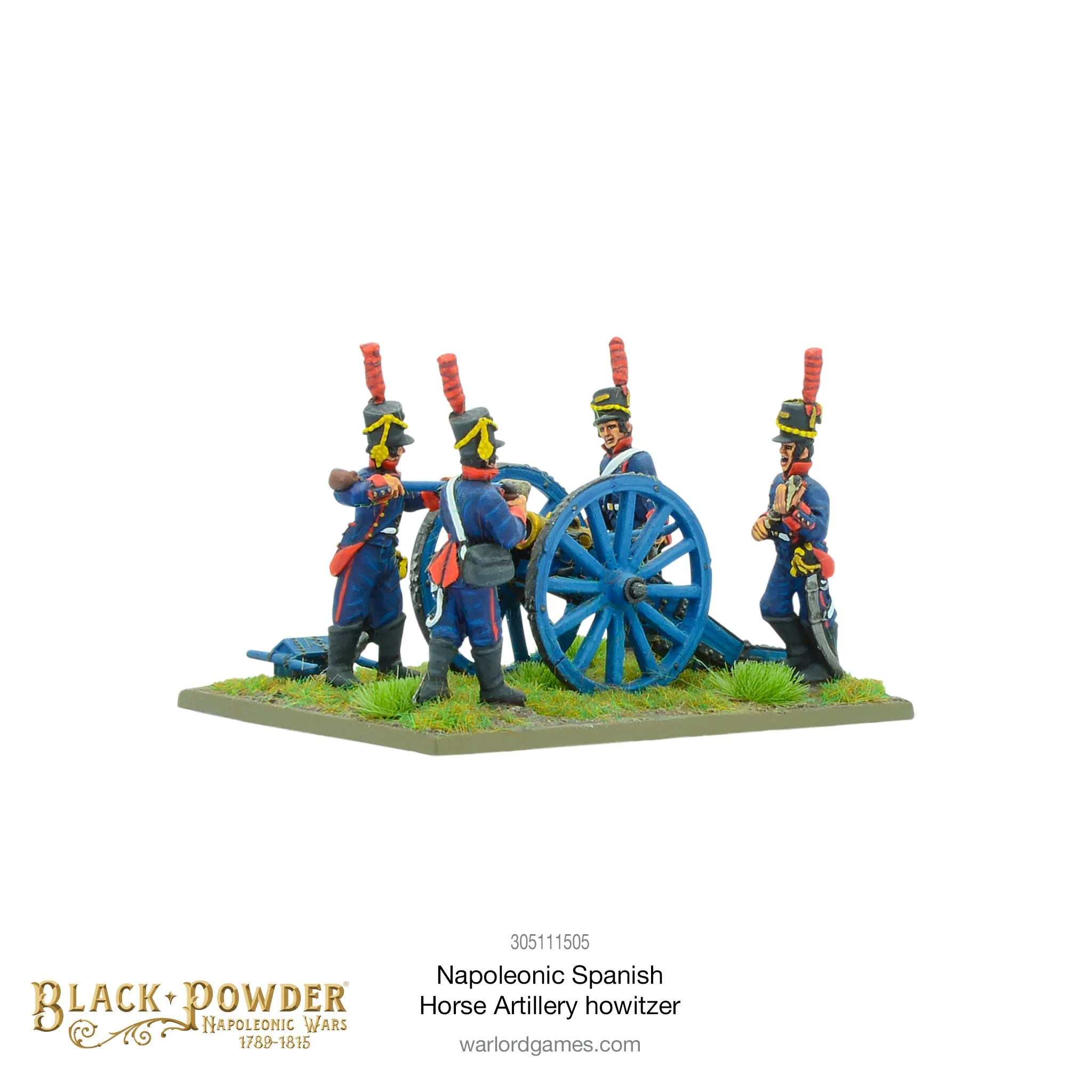 Napoleonic Spanish Horse Artillery with Howitzer - Image 2