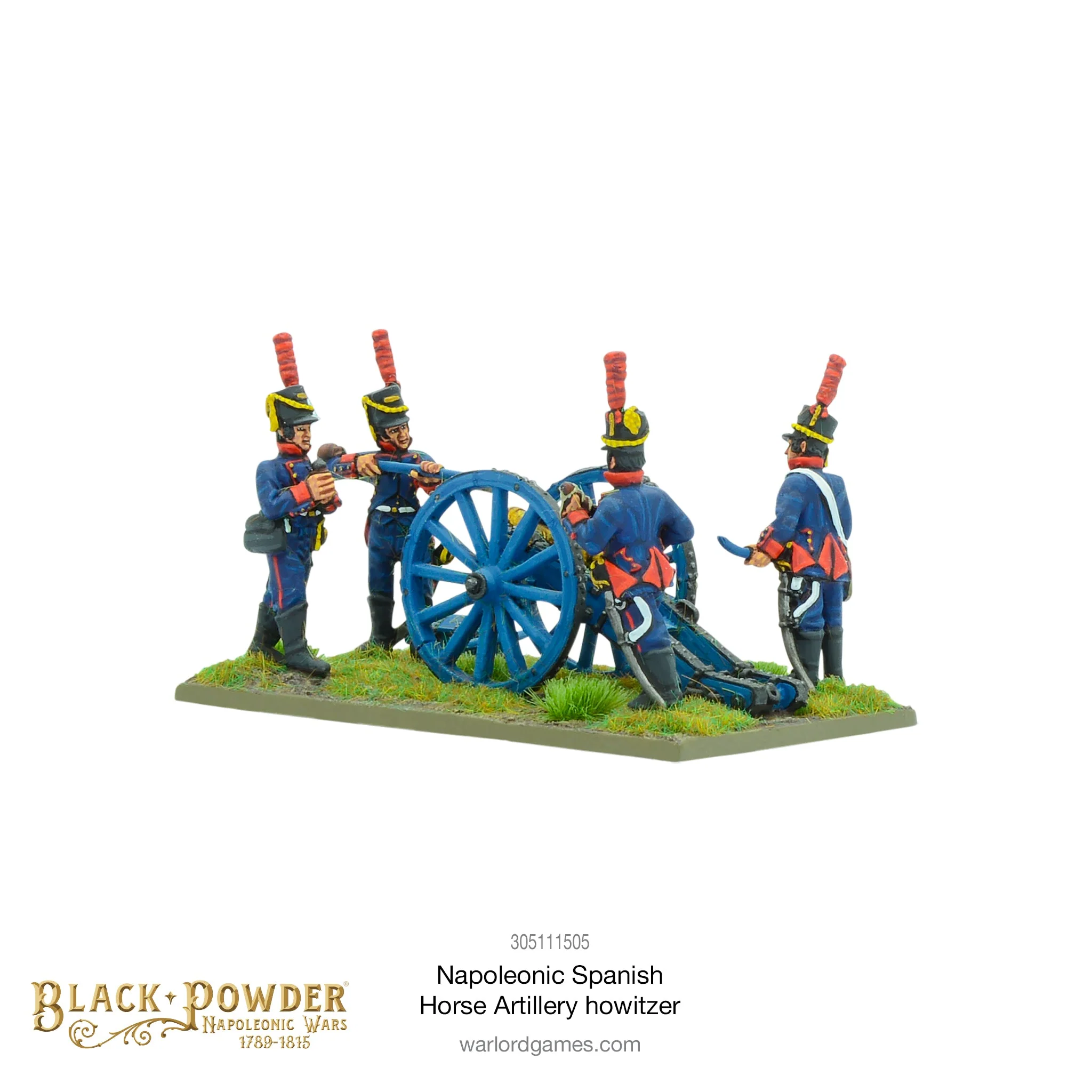 Napoleonic Spanish Horse Artillery with Howitzer - Image 3