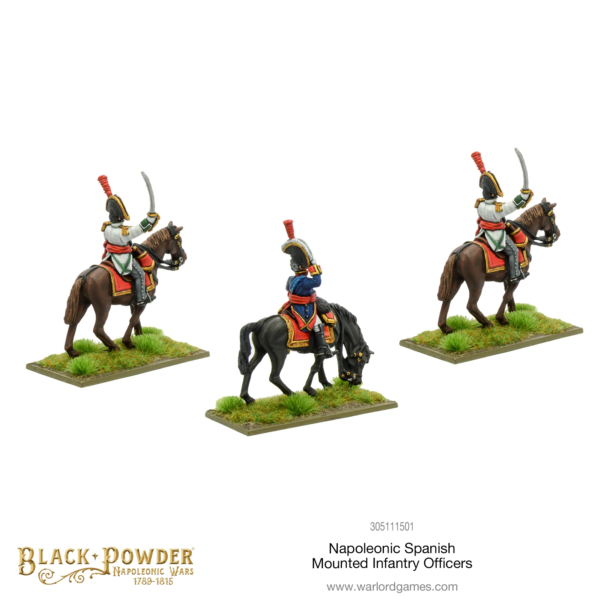 Napoleonic Spanish Mounted Infantry officers - Image 2