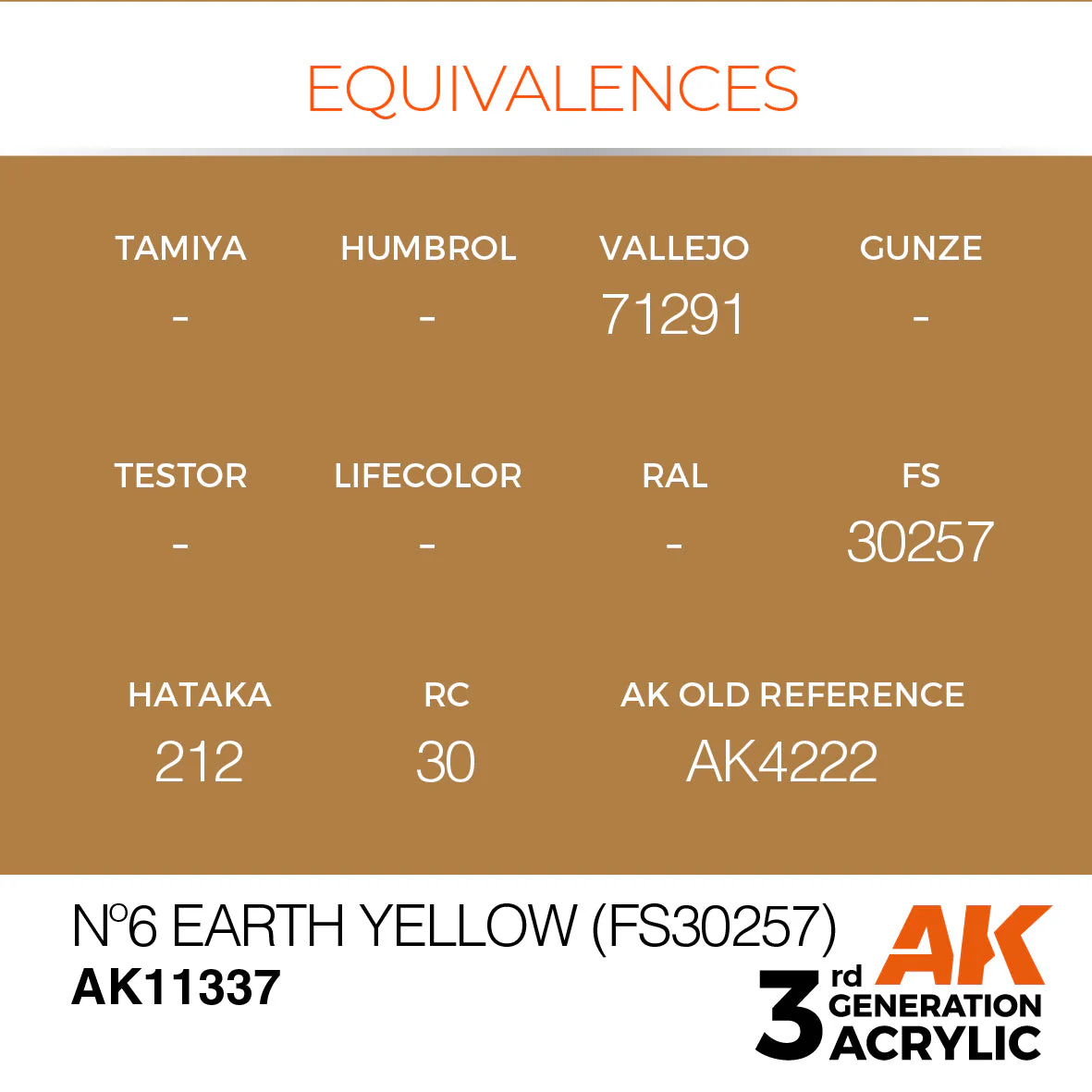 NÂș6 Earth Yellow (FS30257) - Image 3
