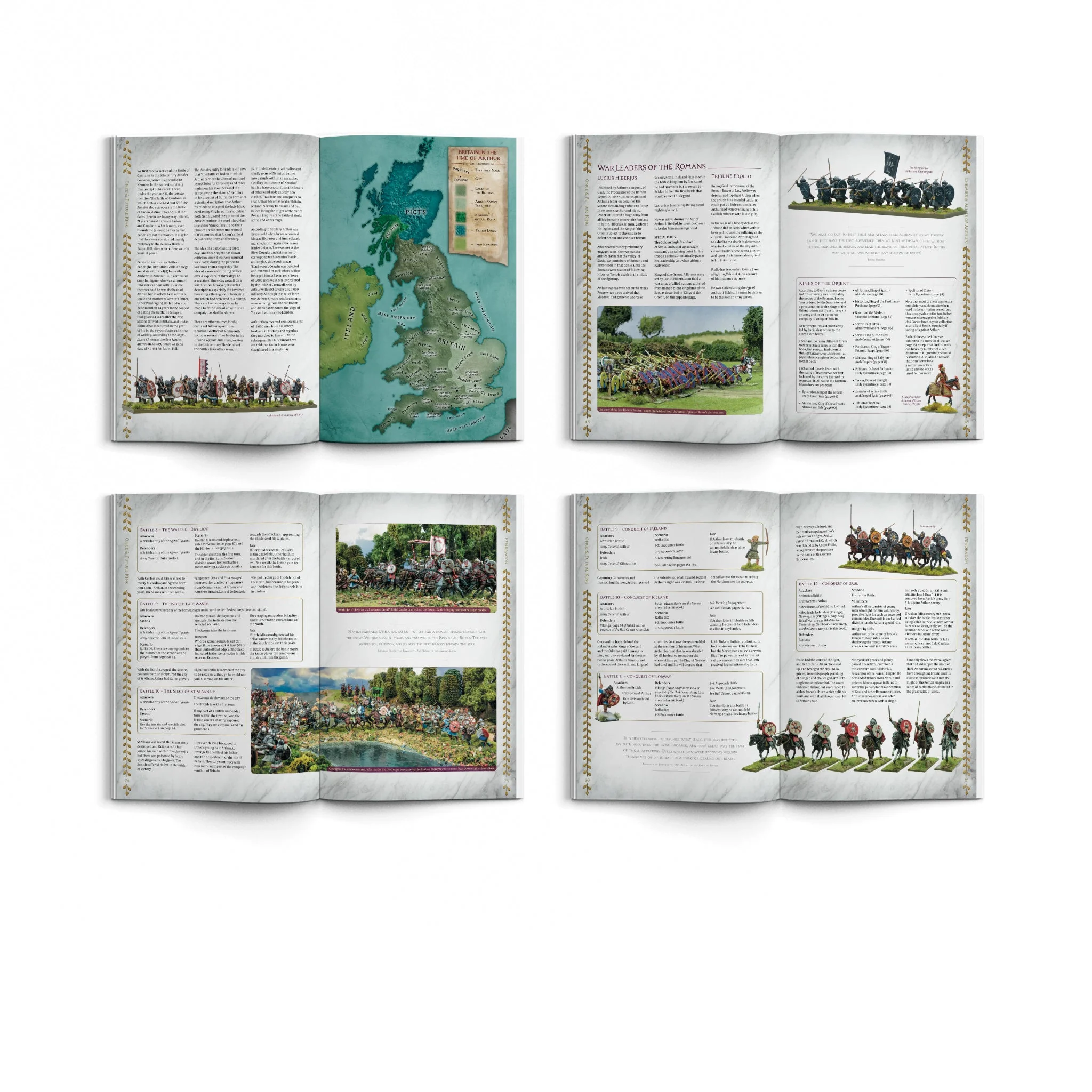 Once and Future King - Hail Caesar Supplement with Agravain Special Miniature - Image 4