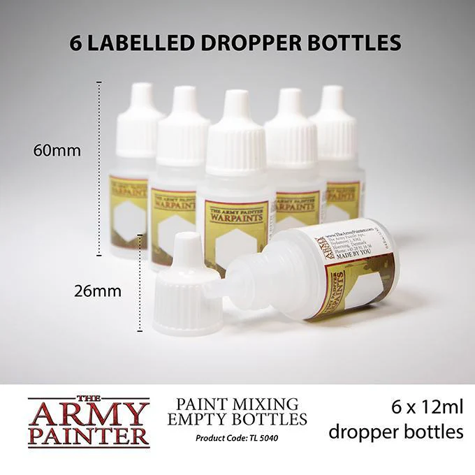 Paint Mixing Empty Bottles - Image 2