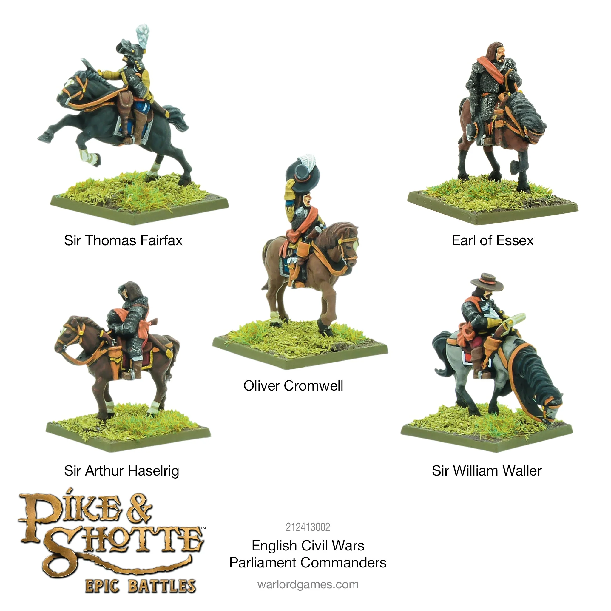Pike & Shotte Epic Battles - English Civil Wars Parliament Commanders - Image 2