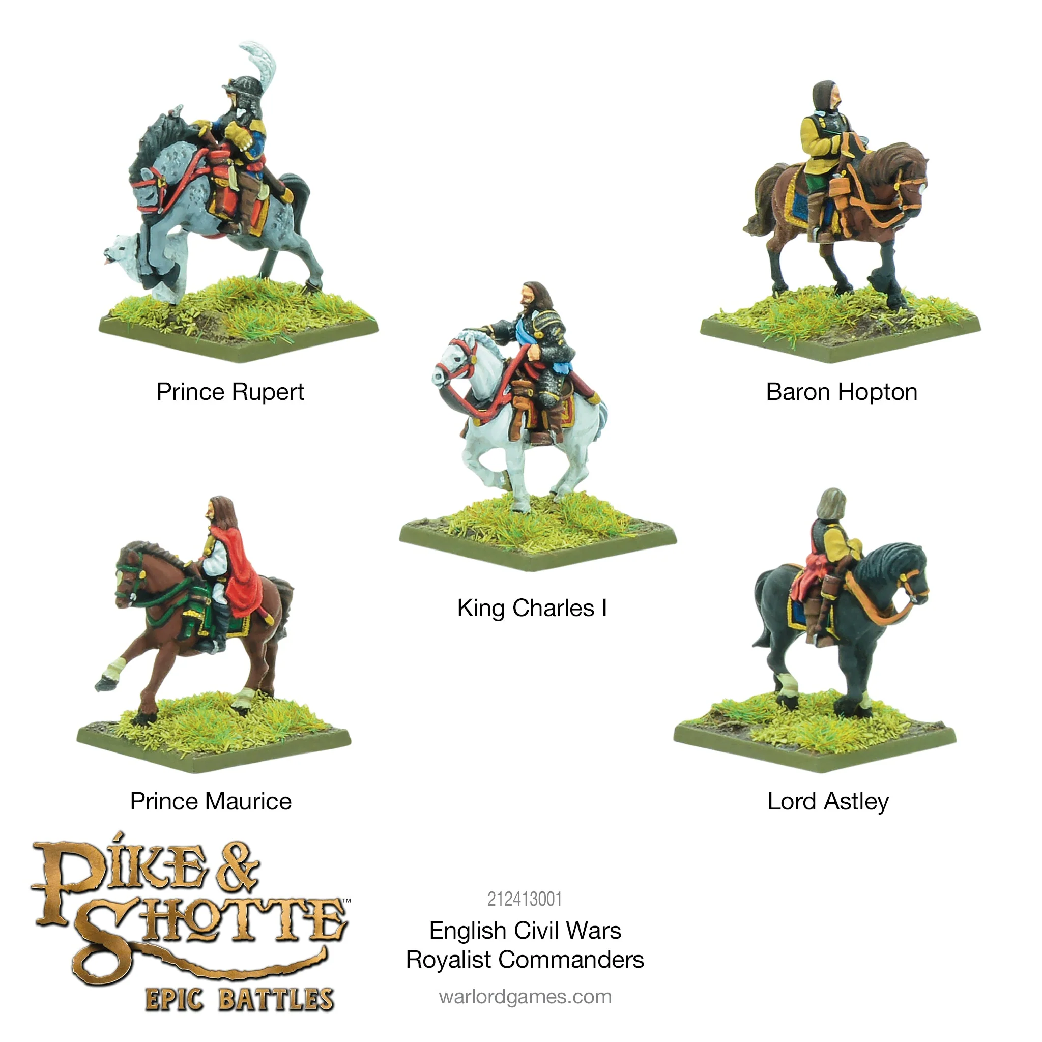 Pike & Shotte Epic Battles - English Civil Wars Royalist Commanders - Image 2