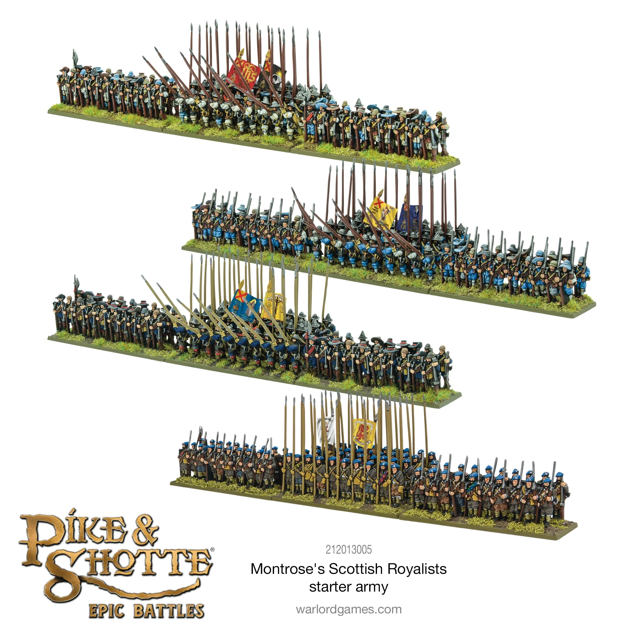 Pike & Shotte Epic Battles: Montrose's Scottish Royalists starter army - Image 2