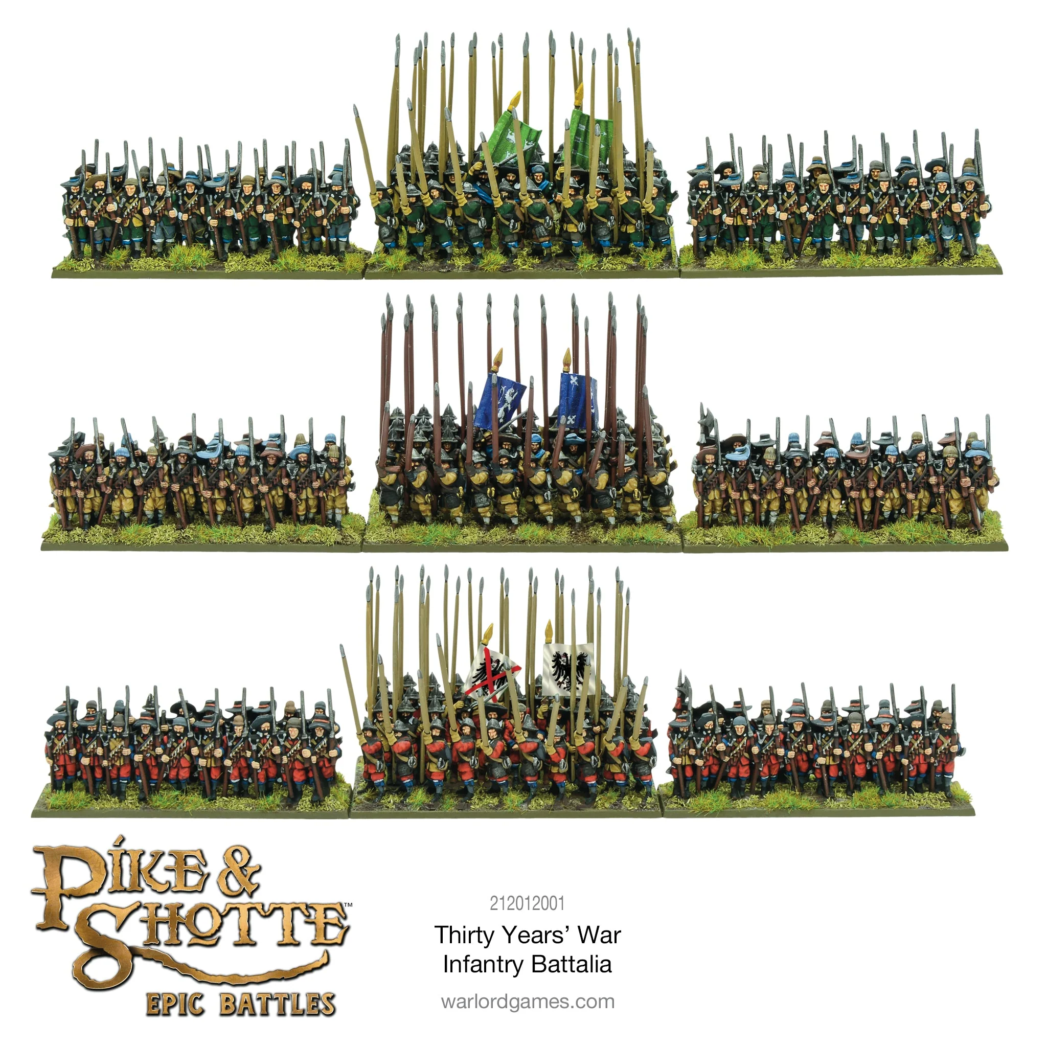 Pike & Shotte Epic Battles - Thirty Year's War Infantry Battalia - Image 3