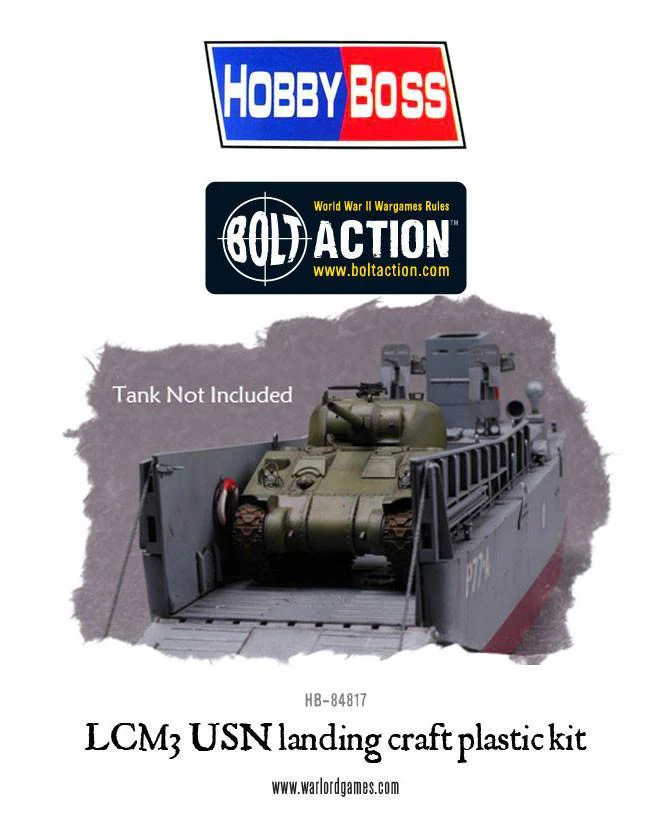 Plastic LCM3 USN landing craft - Image 6