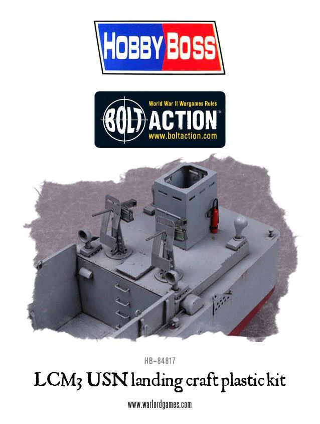 Plastic LCM3 USN landing craft - Image 7