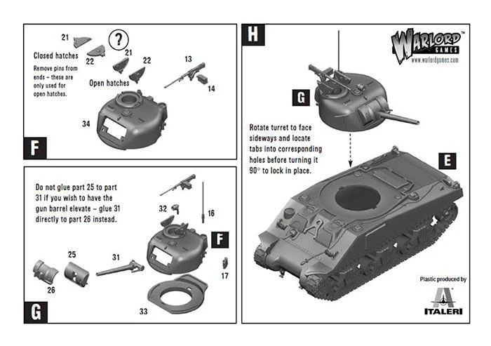 M4 Sherman medium tank (plastic) - Image 7