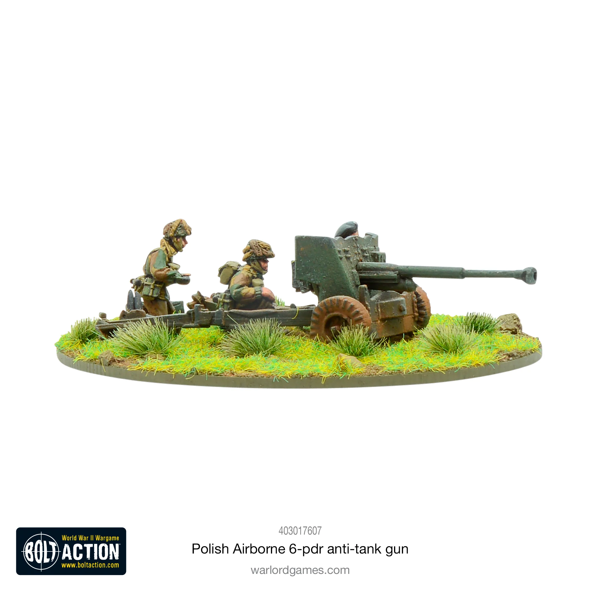 Polish Airborne 6-pdr anti-tank gun - Image 2