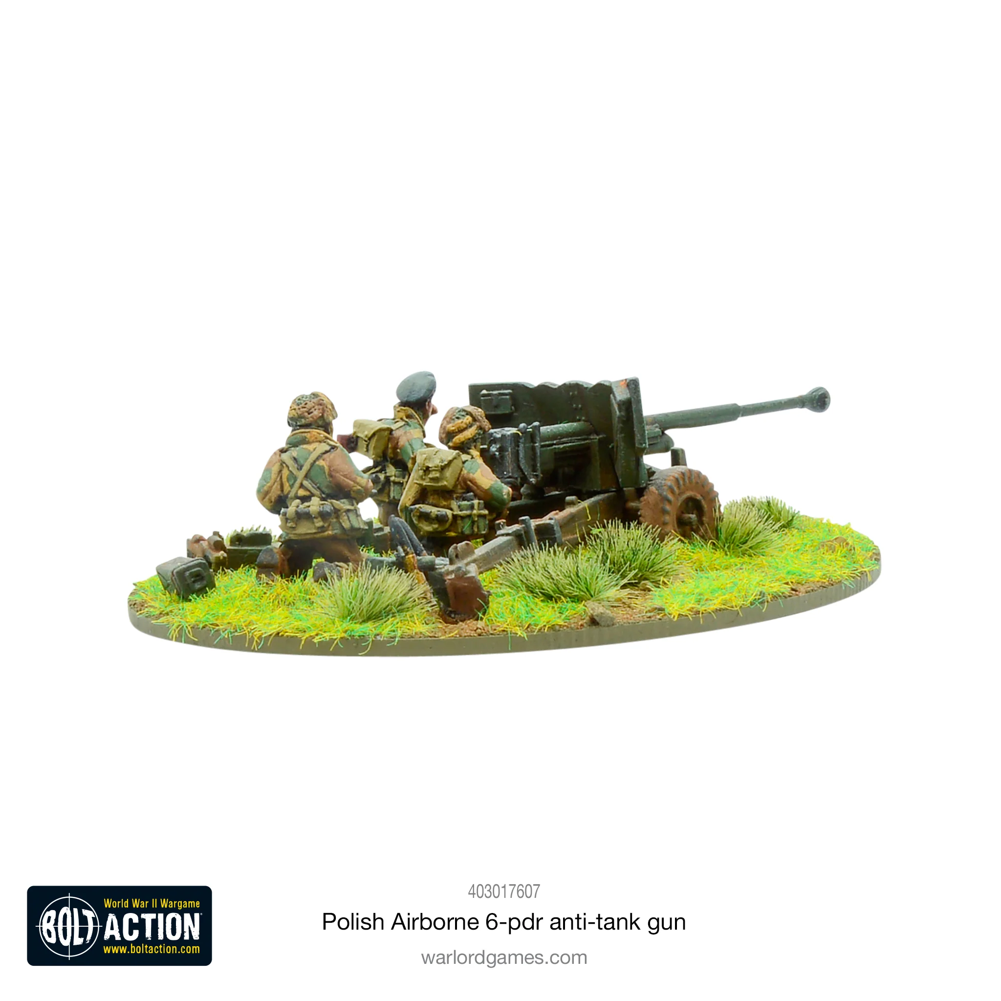 Polish Airborne 6-pdr anti-tank gun - Image 3