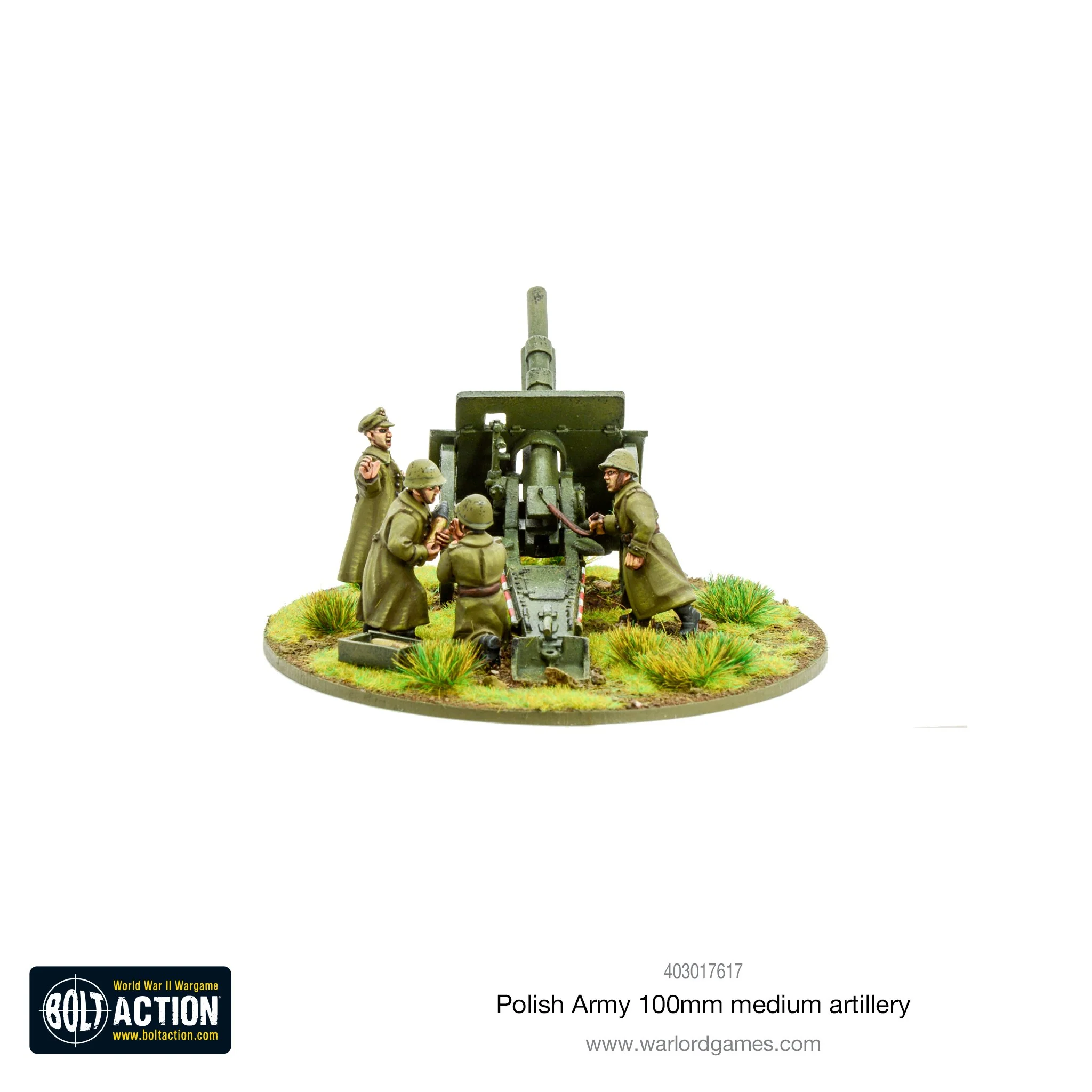 Polish Army 100mm medium artillery - Image 2