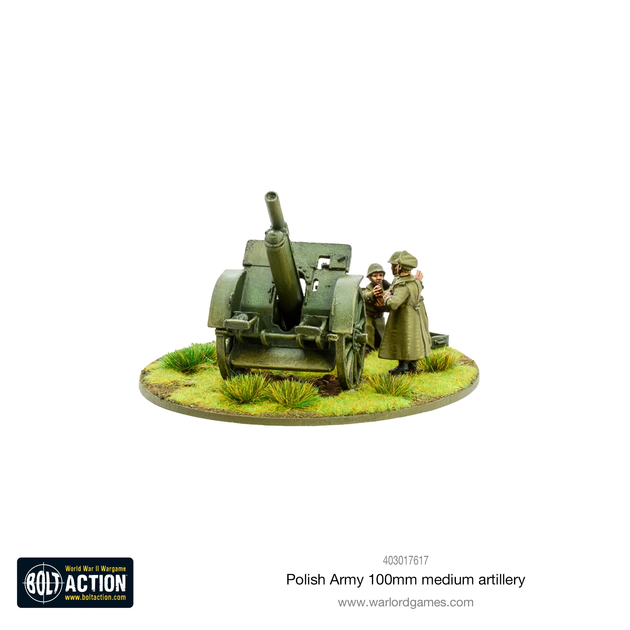 Polish Army 100mm medium artillery - Image 4