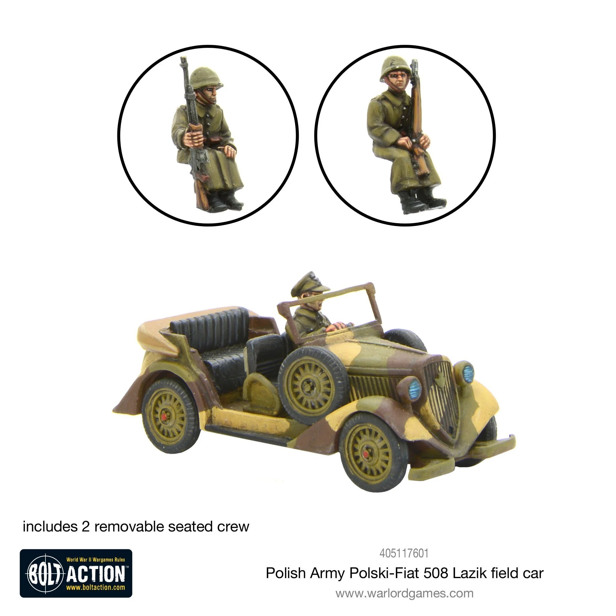 Polish Army Polski Fiat 508 Lazik field car - Image 2