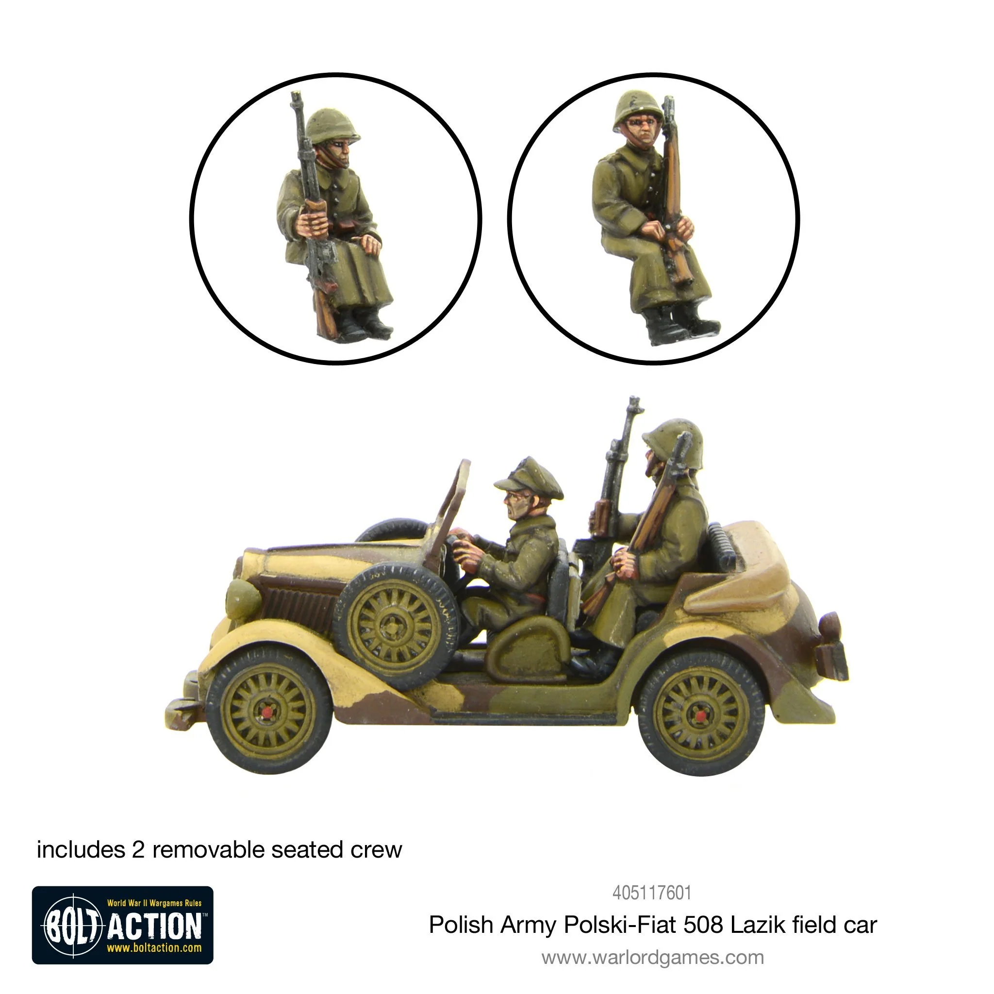Polish Army Polski Fiat 508 Lazik field car - Image 4