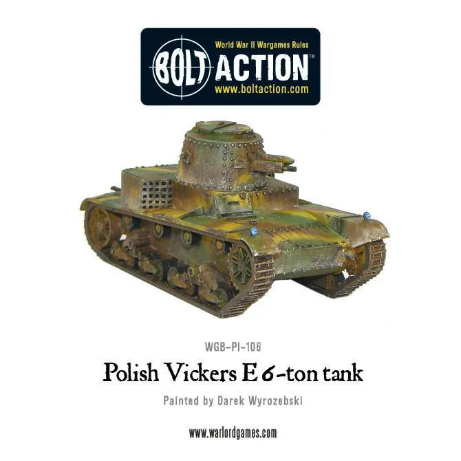 Polish Vickers E 6-ton tank - Image 2