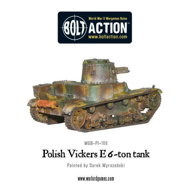 Polish Vickers E 6-ton tank - Image 3