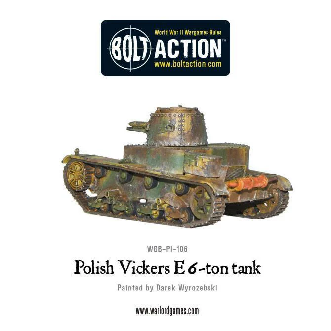 Polish Vickers E 6-ton tank - Image 4