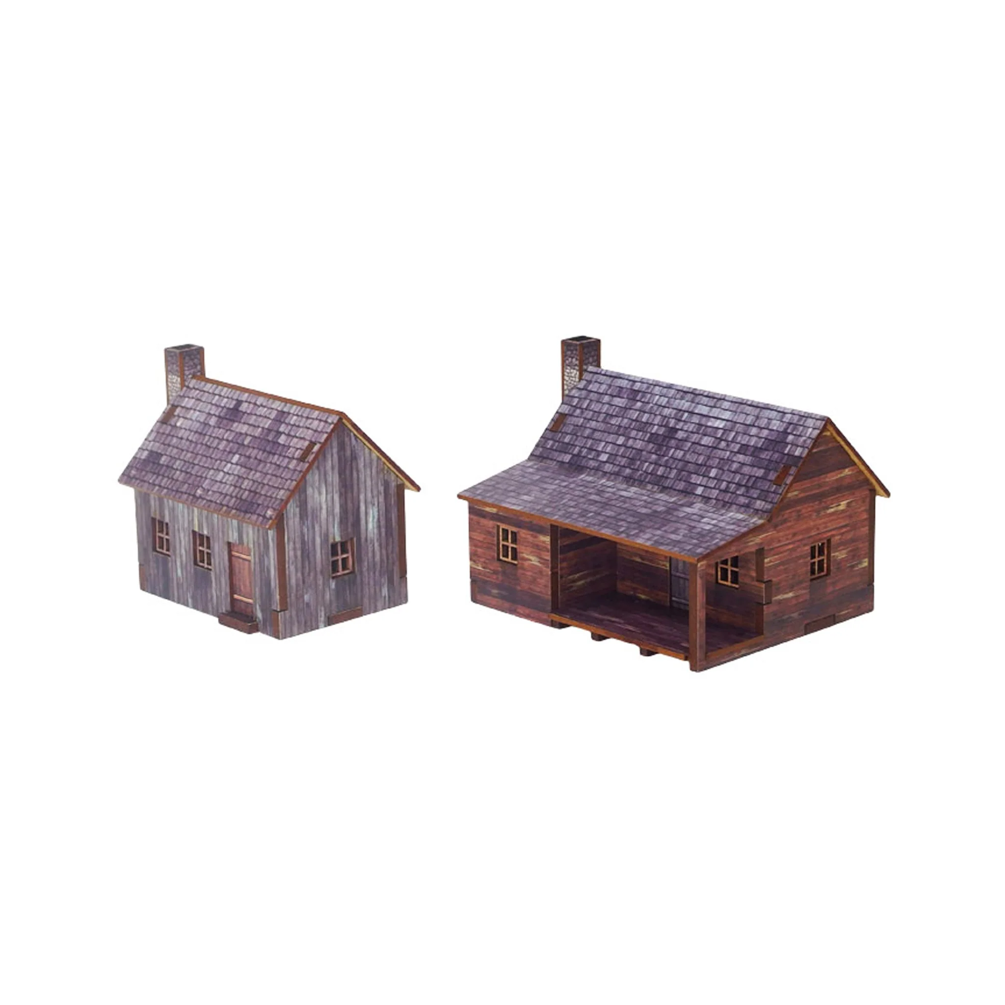 Pre-Painted American Houses (Epic Battles Scale) - Image 2