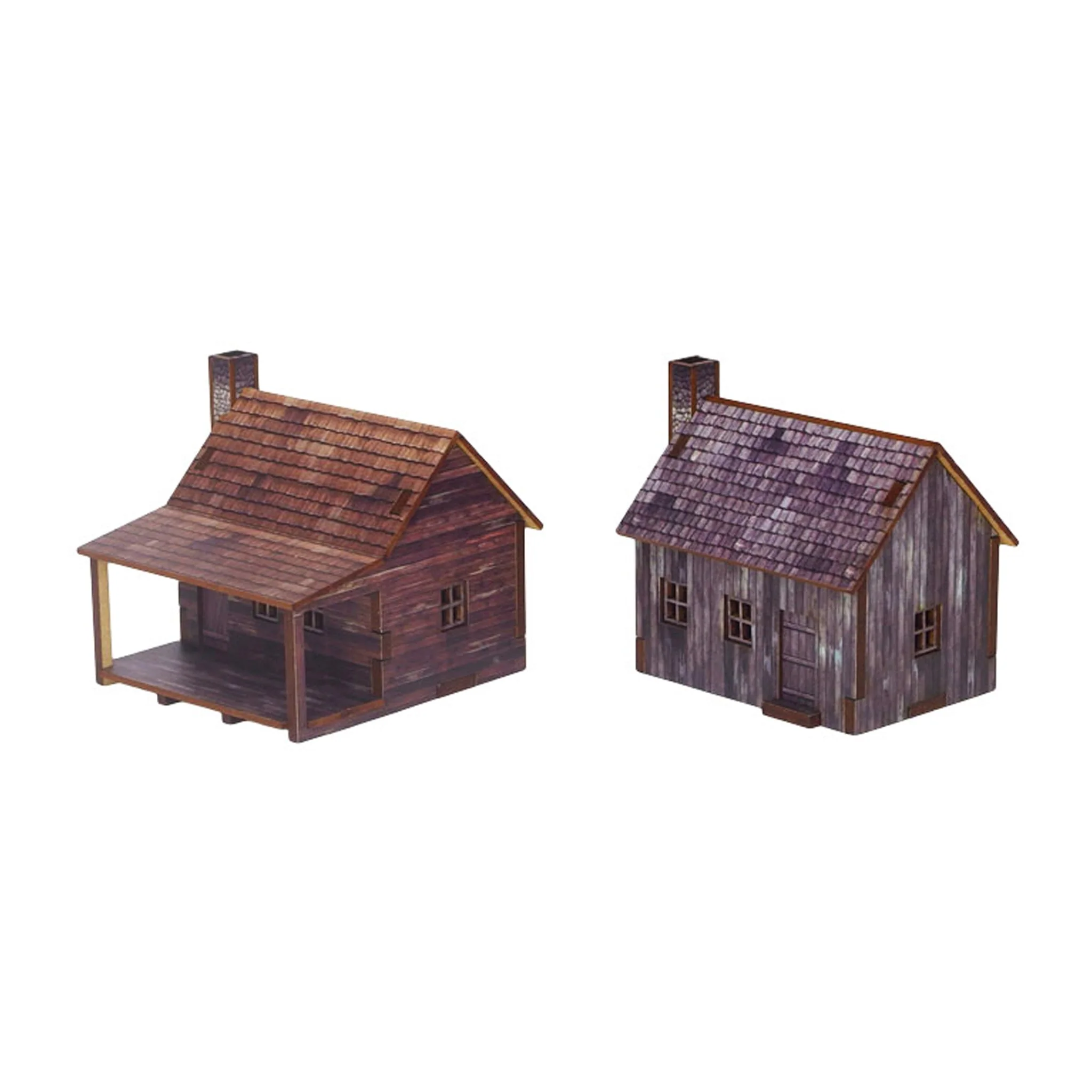 Pre-Painted American Houses (Epic Battles Scale) - Image 4