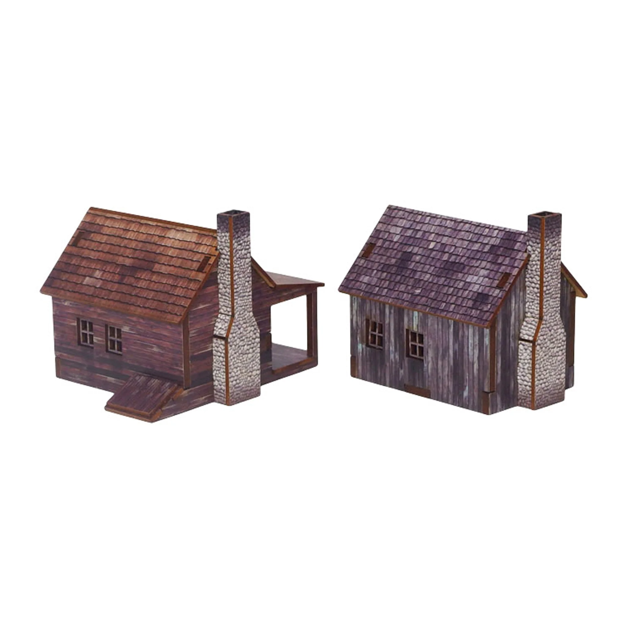 Pre-Painted American Houses (Epic Battles Scale) - Image 5