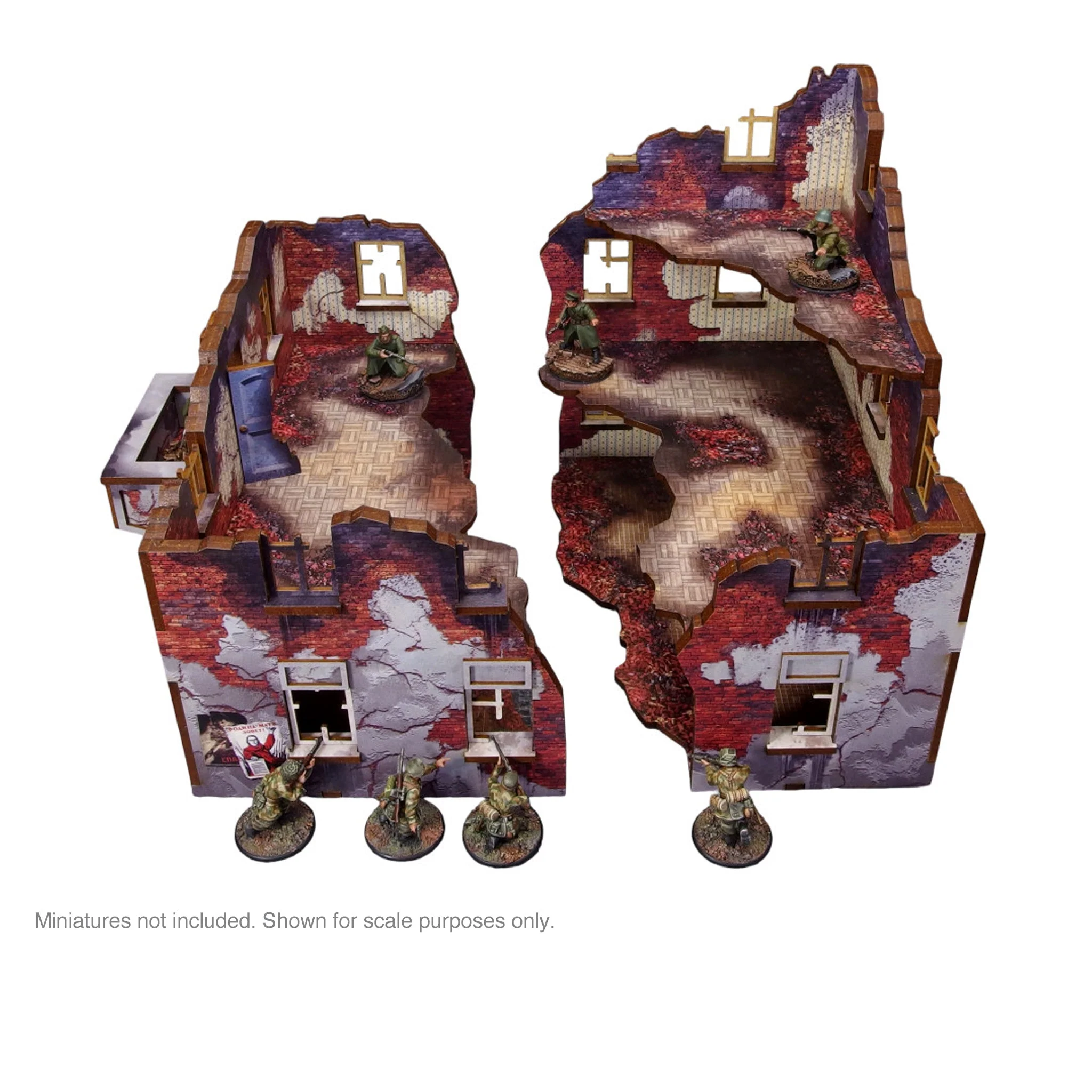 Pre-Painted WW2 Ostfront Apartment Block Bundle - Image 4