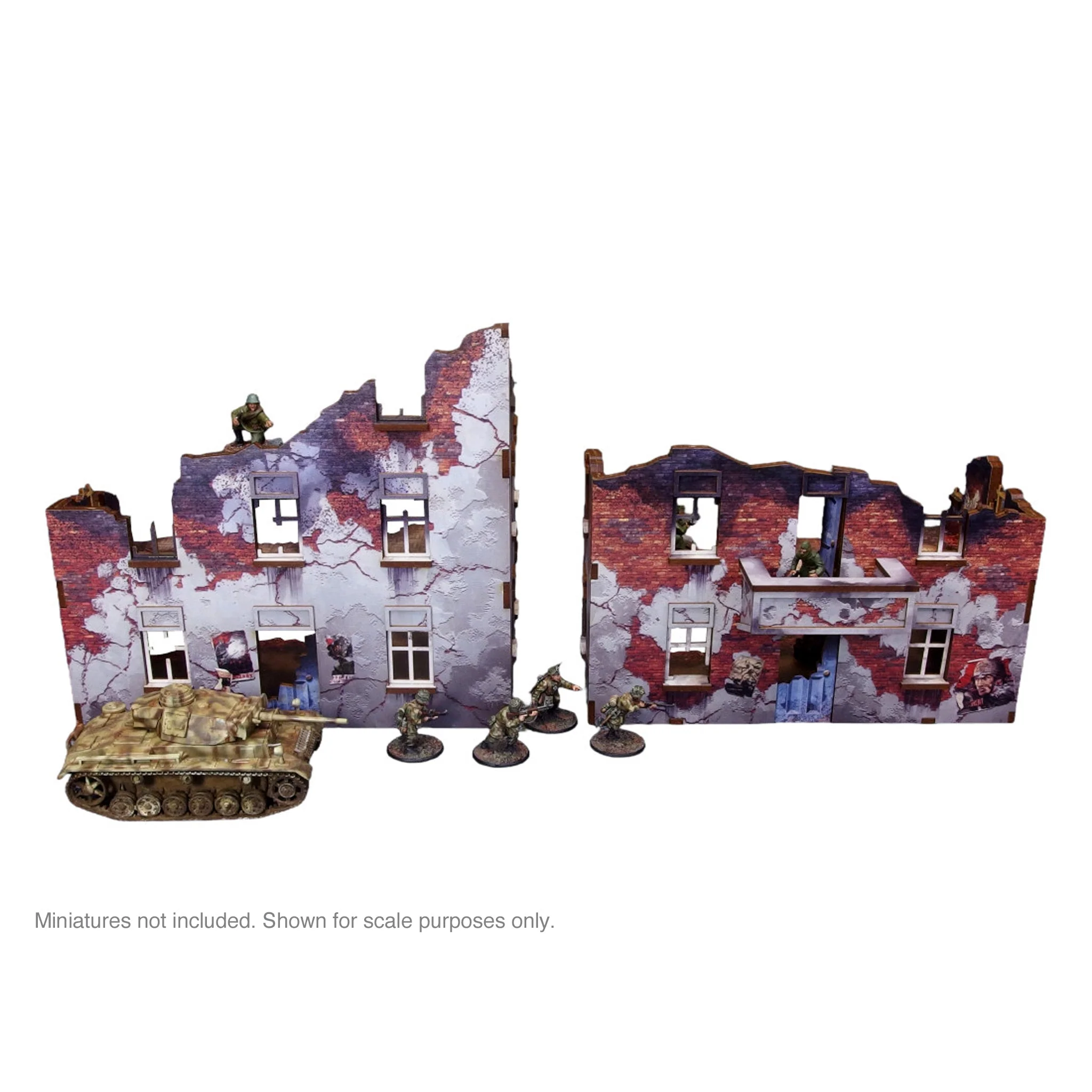 Pre-Painted WW2 Ostfront Apartment Block Bundle - Image 6