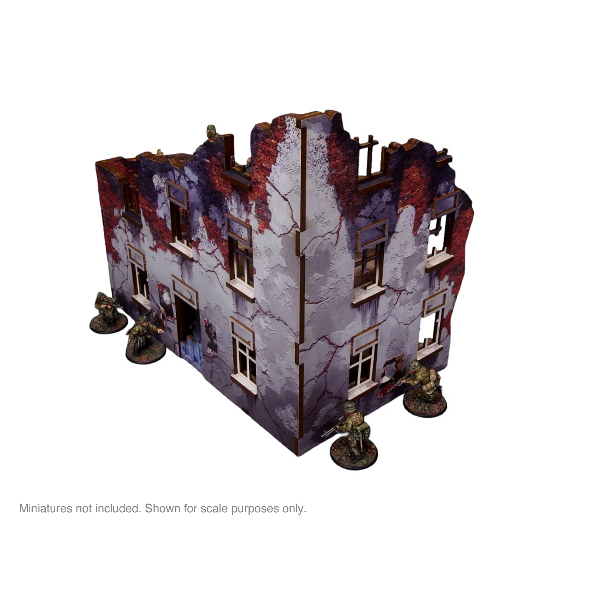 Pre-Painted WW2 Ostfront Stalingrad Apartment Block Front - Image 10