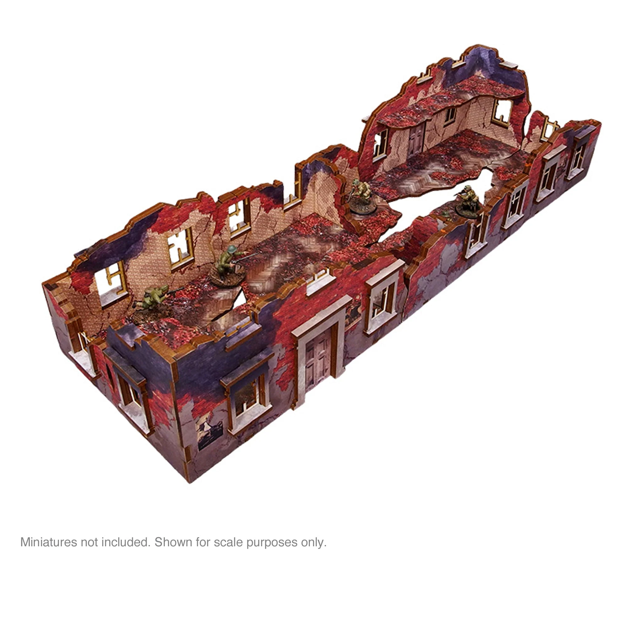 Pre-Painted WW2 Ostfront Stalingrad Ruined Building - Image 11