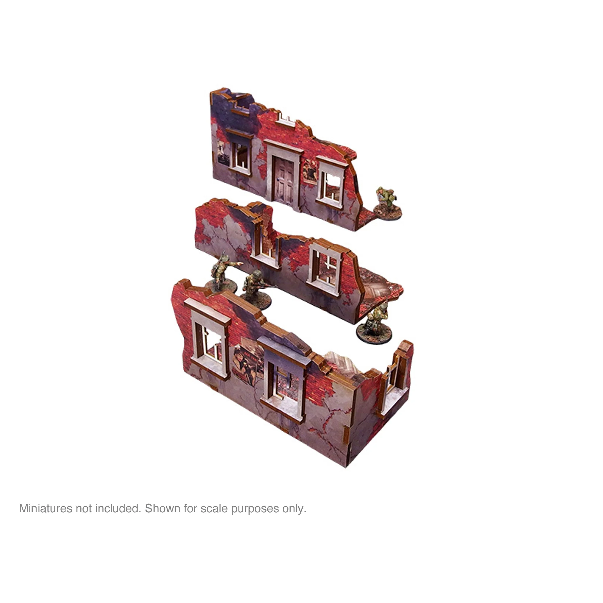 Pre-Painted WW2 Ostfront Stalingrad Ruined Building - Image 7