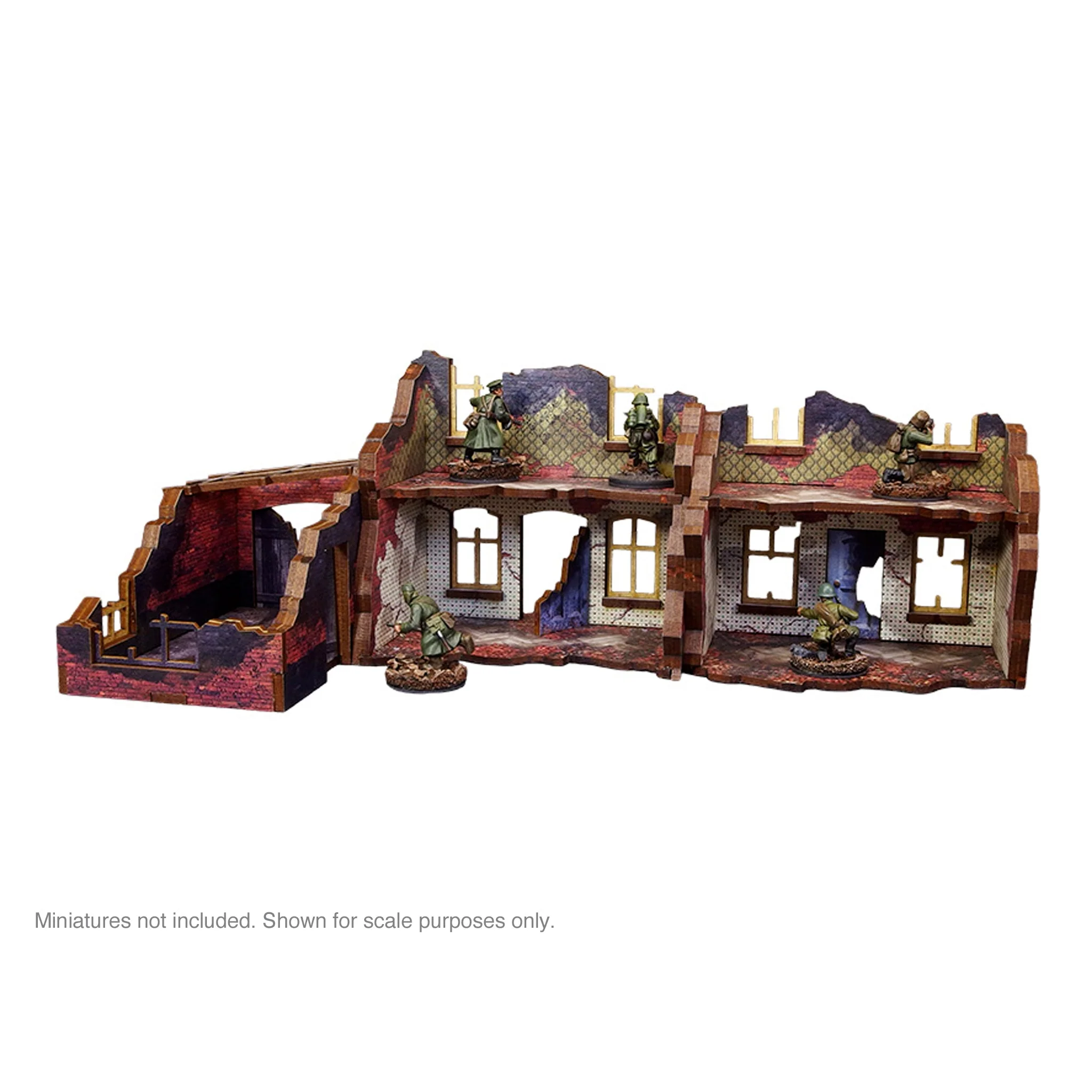 Pre-Painted WW2 Ostfront Stalingrad Small House (with garage) - Image 6