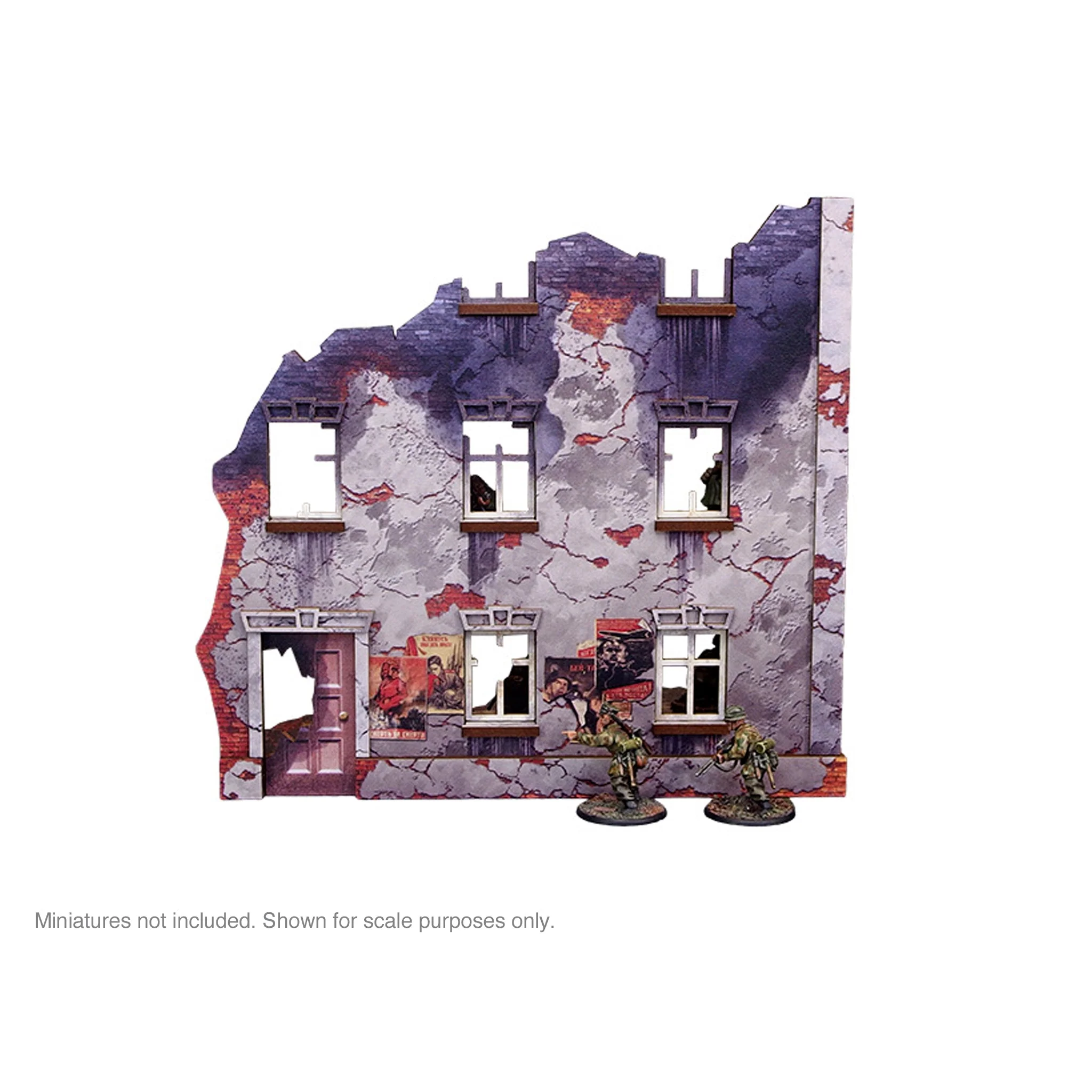 Pre-Painted WW2 Ostfront Stalingrad Univermag Left (with 3rd floor) - Image 4