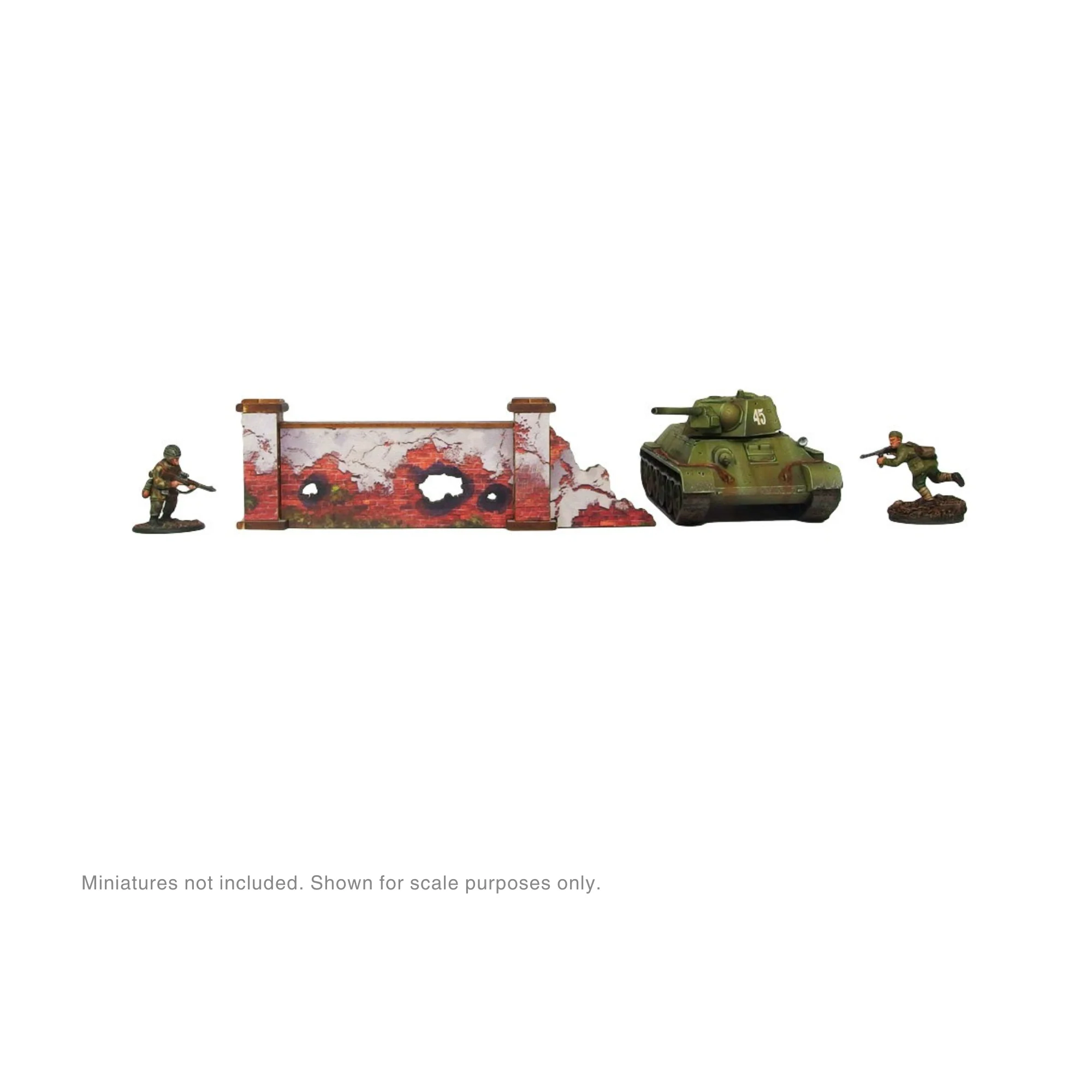 Pre-Painted WW2 Ostfront Stalingrad Walls High - Image 3