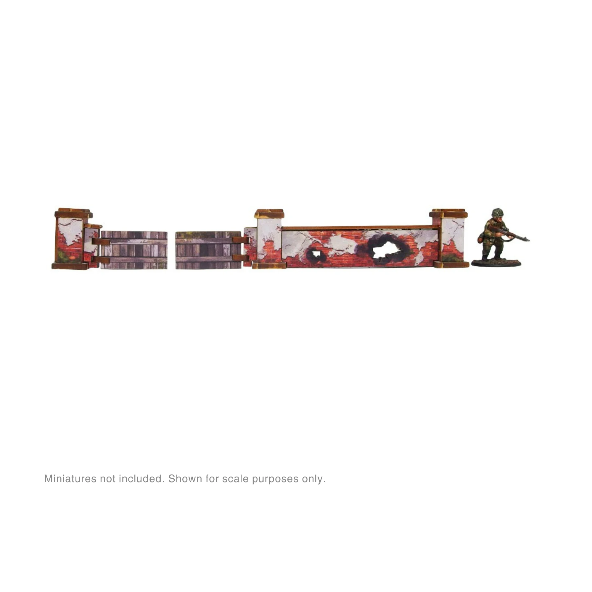 Pre-Painted WW2 Ostfront Stalingrad Walls Low - Image 3