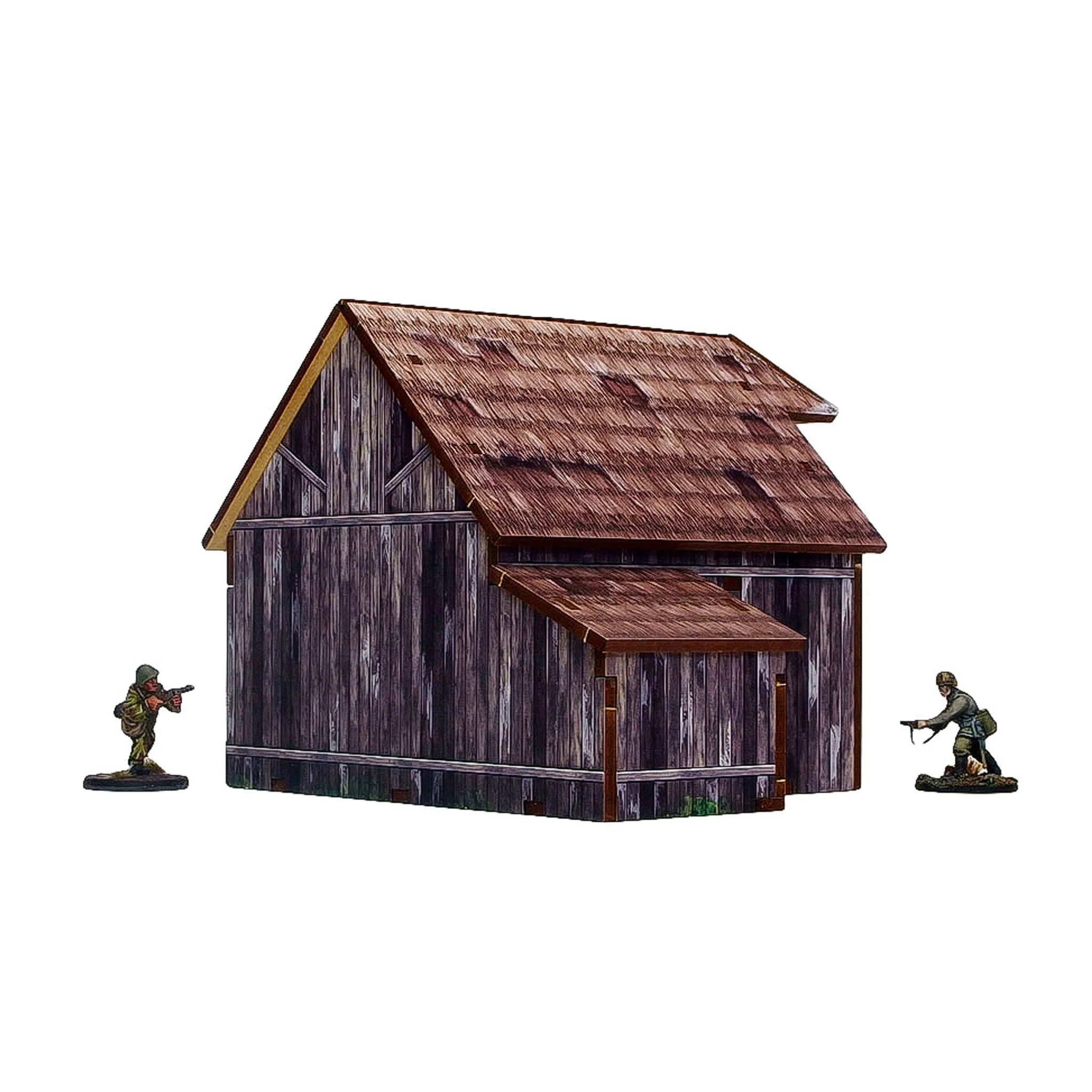 Pre-Painted WW2 Ostfront Village Barn - Image 2